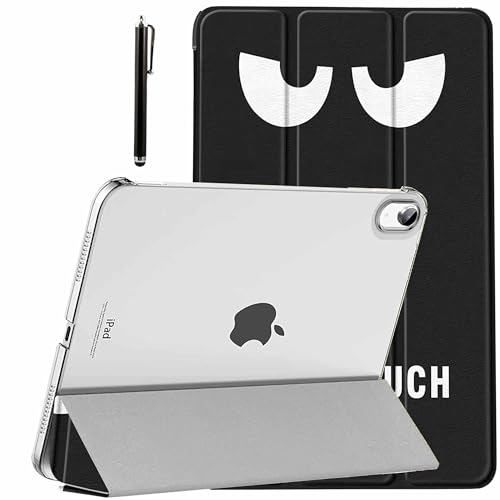 ProElite Cover for Apple iPad (A16) 11th/10th Generation (2025/2022) Cover Case, Transparent Smart case for iPad 11th/10th Gen 2025/2022 (Supports Auto Sleep Wake) with Stylus Pen, Don't Touch - Image 1