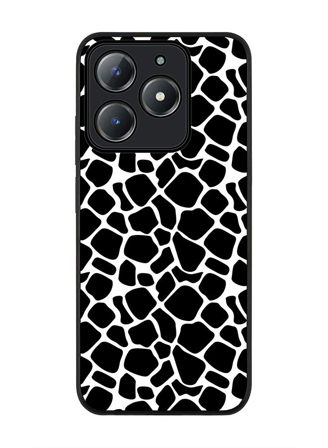 Stylizedd For Realme C63 / Realme C61 4G Case,Slim fit Camera Protection, Shockproof Thin Phone cover  - Cow Skin Print - Image 1