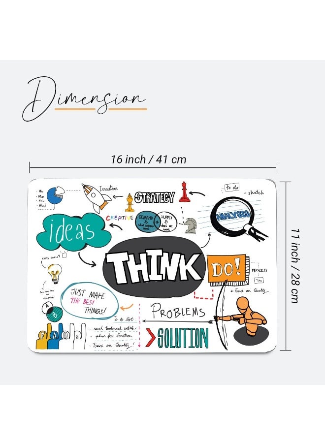 Home Trove - NoWorries - Creative Thoughts Motivational Quotes Scratch-Free Vinyl Laptop Skin/Sticker for 15.6inch/14inch Laptops - Image 1