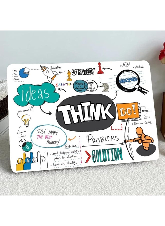 Home Trove - NoWorries - Creative Thoughts Motivational Quotes Scratch-Free Vinyl Laptop Skin/Sticker for 15.6inch/14inch Laptops - Image 1