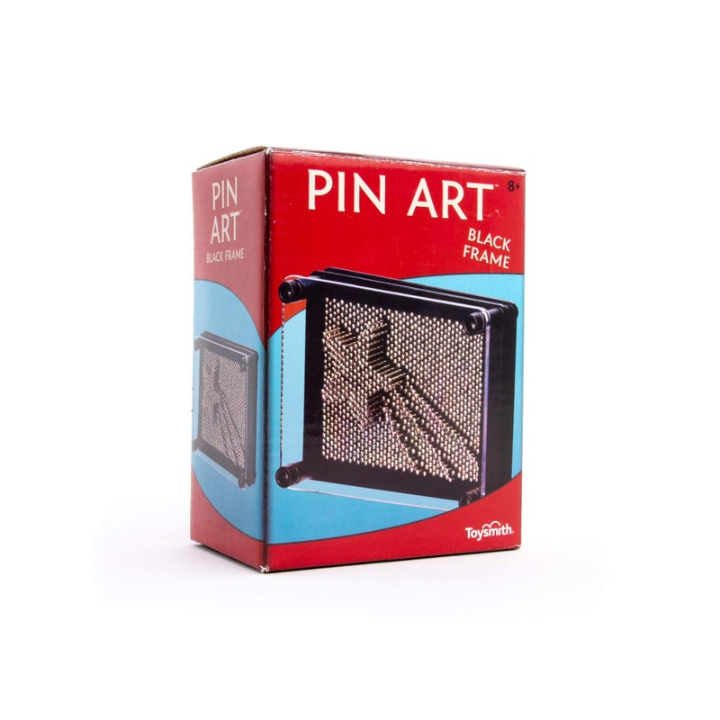 Toysmith Pin Art Fidget 3D Distraction Office Gift, Decor, Coworker gift, Dad 5", Black - Image 4