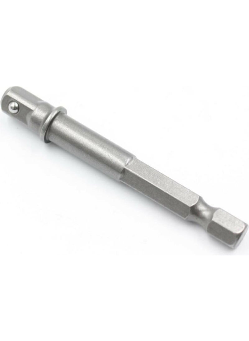 LEO 10 Pieces Hex Socket Adapter 1/4X65 