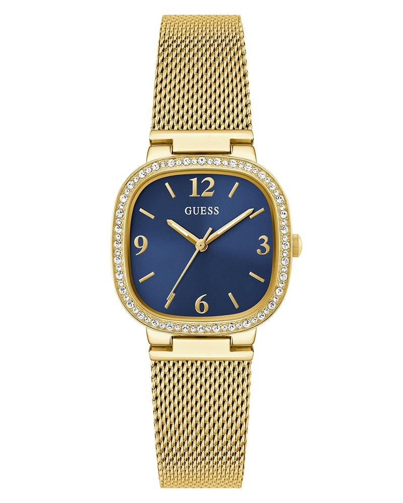 GUESS Ladies Gold Tone Analog Watch - Image 1