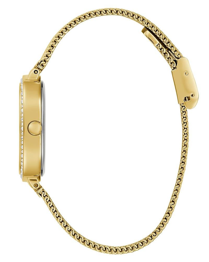 GUESS Ladies Gold Tone Analog Watch - Image 4