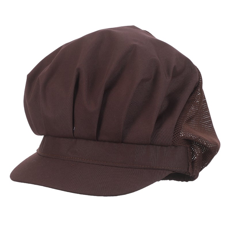 Chef Hat: Working Cap Workshop Breathable Mesh Catering Cap - Uniform Hat For Food Service Kitchen Restaurant Staff Bbq Catering Pastry Chef Coffee - Image 5