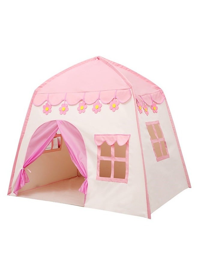 Kids Play Tent,Imaginative Play Popup Tent Tent,for Kids Indoor Outdoor Fun,Playhouse for Boys and Girls,Suitable for Gifts for Children Over 3 Years old Pink  - Image 1