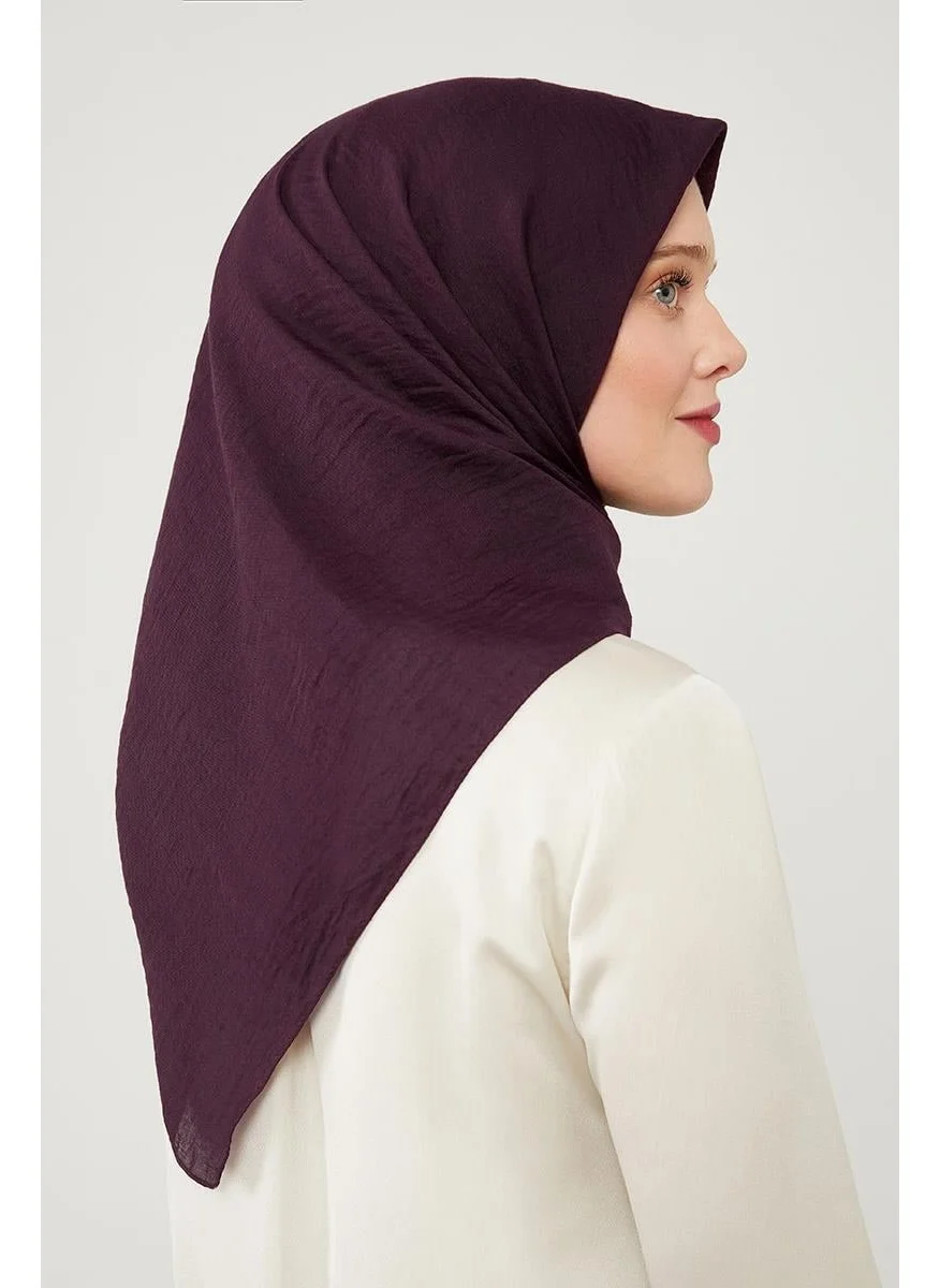 ليفيدور Plum Plain Luxury Cotton Cazz Scarf