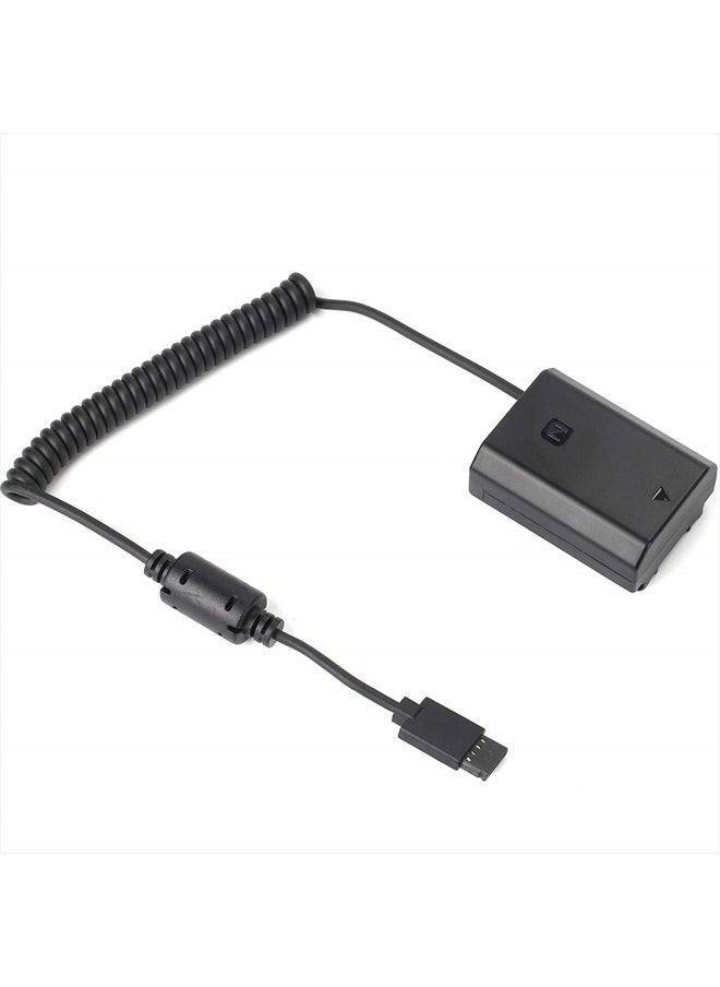 SZRMCC Battery Adapter Cables for DJI Ronin-S Gimbal DC 12V Outport to NP-FZ100 DC Coupler Dummy Battery for Sony A9 A7III A7RIII A7RIV Camera  - Image 1