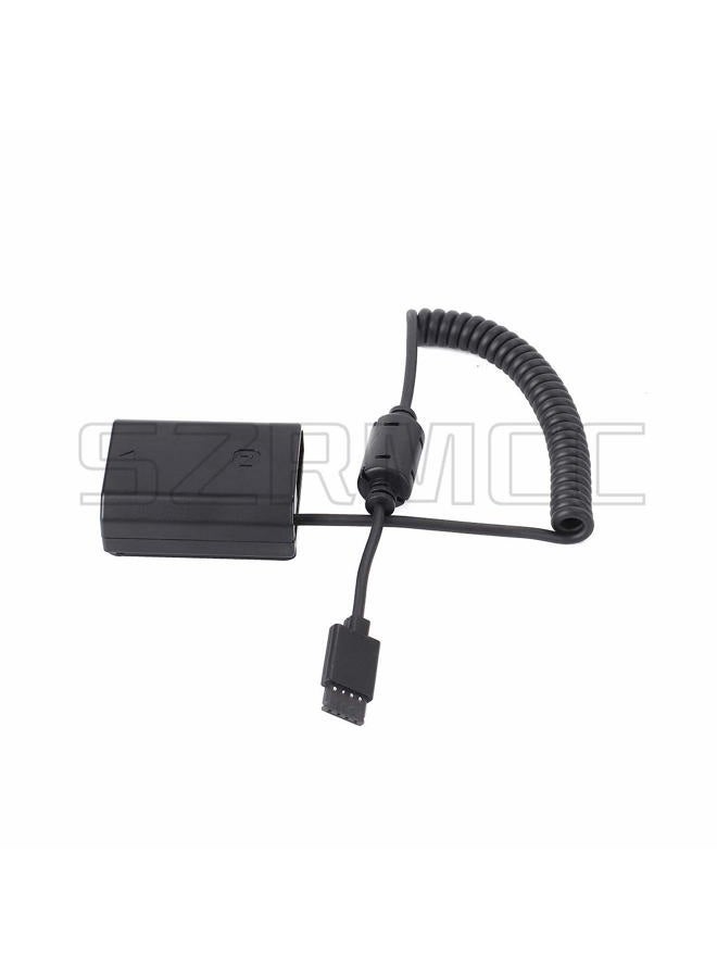 SZRMCC Battery Adapter Cables for DJI Ronin-S Gimbal DC 12V Outport to NP-FZ100 DC Coupler Dummy Battery for Sony A9 A7III A7RIII A7RIV Camera - Image 3
