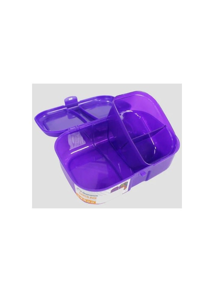 Banana Lunch Box 1.8 L with splitter - purple - Image 2