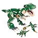 HSANHE 3 in1 Dinosaurs Building Blocks Toys for Kids Age 610 Year Old Educational Building Sets Best Gifts for Boy 610 Green - Image 2