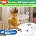 ThinkPsych Real People Flashcards 150 Body Parts Emotions and Verbs Realistic Picture Cards for Speech Therapy Materials Autism Learning Materials Body Parts for Toddlers - Image 4