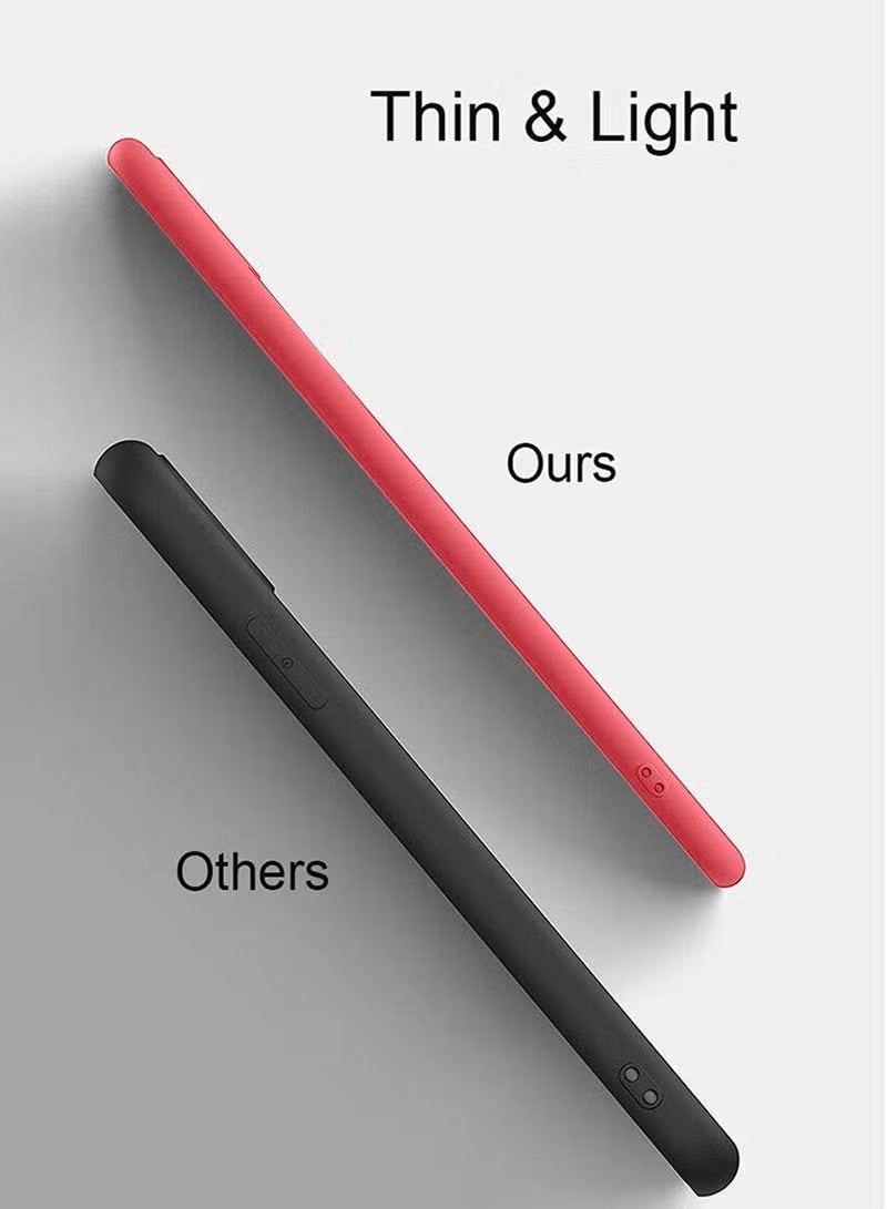 Alyashmac iPhone 17 Pro Case Liquid Silicone Silky Soft Touch Cover iPhone 17 Pro Full-Body Protection Anti-Scratch Shockproof Phone Case For iPhone 17 Pro 6.3-Inch - Image 4