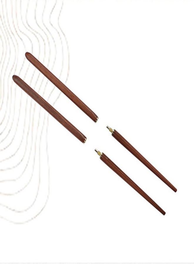 sundick Folding Chopsticks Outdoor Camping Picnic Travel Portable Tableware A Pair of Chopsticks with Storage Bag - Image 4