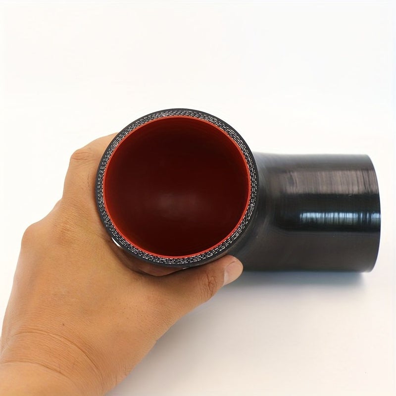 63mm 90 Degree Elbow Silicone Hose Intercooler Tube Connector 1 Piece - Image 5