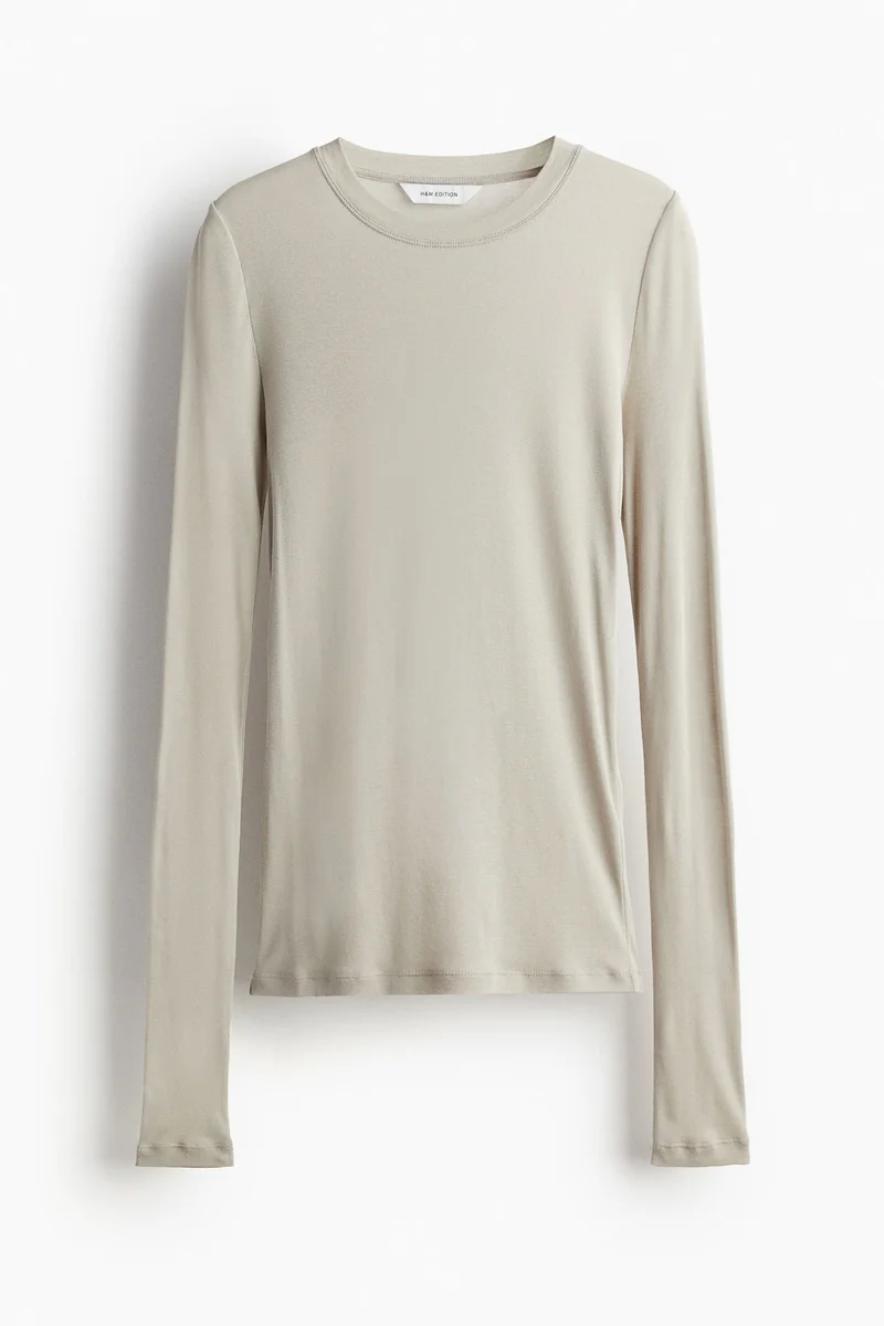 H&M Pima cotton jersey top