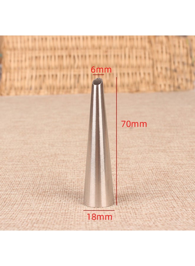 304 Stainless Steel Puff Cream Nozzle Cake Baking Tools Puff Cream Piping Nozzle-Specifications:230