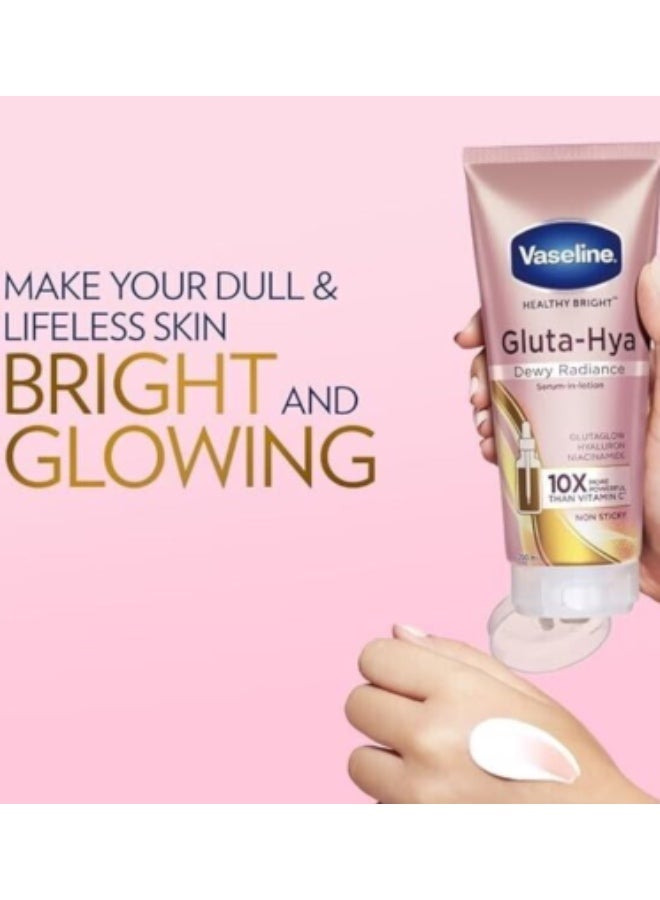VASELINE GLUTA-HYA SERUM BURST LOTION 200ML - Image 2
