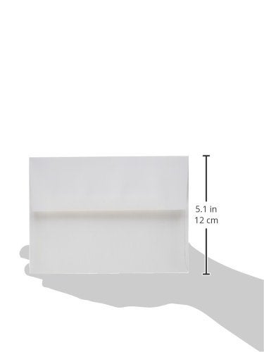 Quality Park Invitation Envelopes, #6, White, 4.75 x 6.5 inches, 24lb, Box of 100 (36417) - Image 3