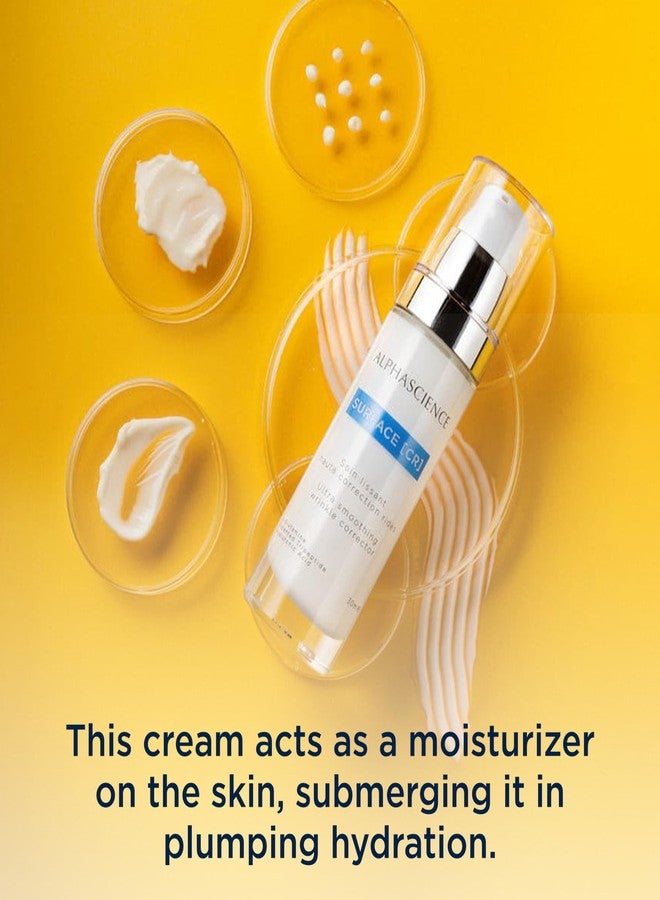 ALPHASCIENCE SURFACE [CR] - Moisturizing & Tightening Face Cream - Improves Elasticity & Helps Reduce Appearance of Signs of Aging - Hydrates & Smooths - Preservative-Free - 30 ml / 1 fl oz. - Image 4