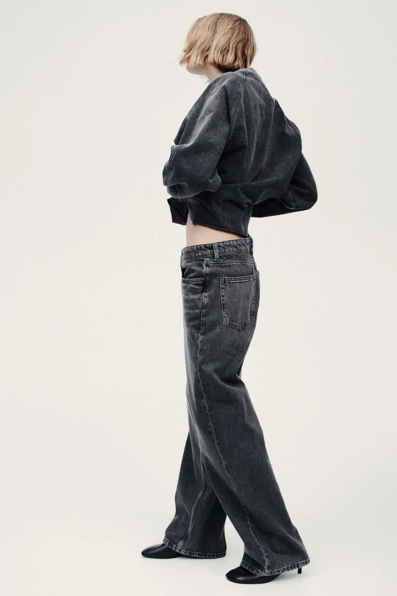 H&M Baggy Regular Waist Jeans