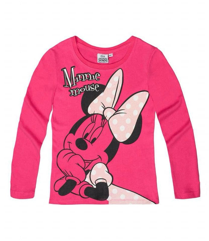 ديزني_ميني_هاوس تي شيرت ميني ماوس للبنات بأكمام طويلة من Kids TV - Image 1