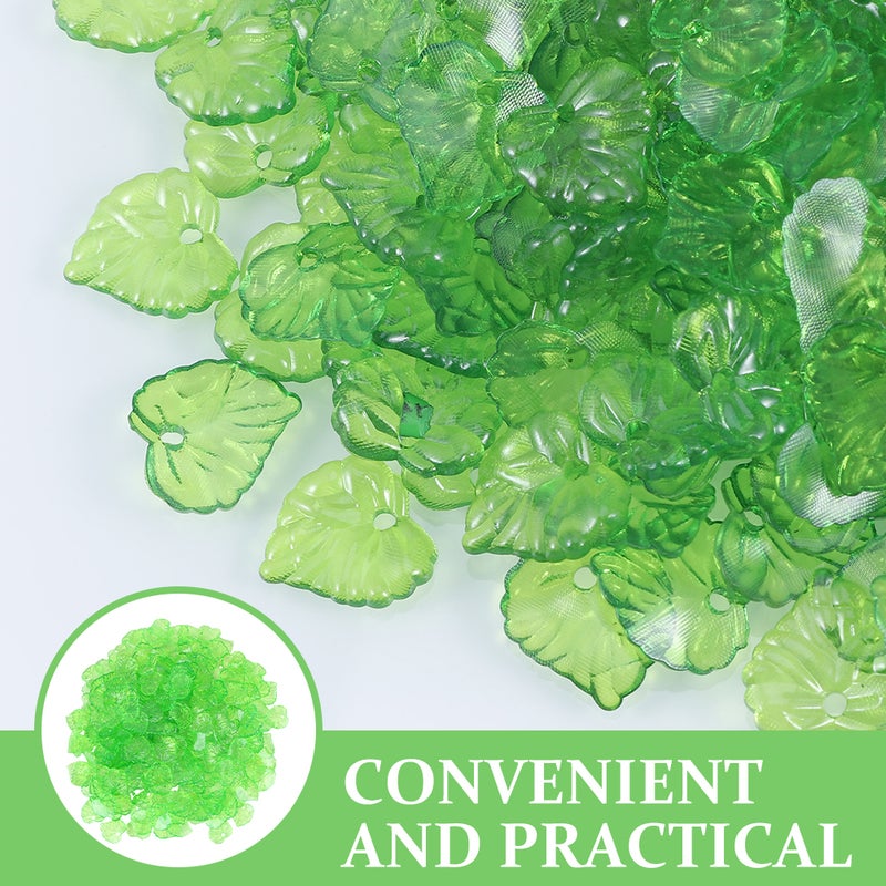 100Pcs Leaf Charms Jewelry Charms Jewelry Making Leaf Pendants Leaf Charms - Image 2