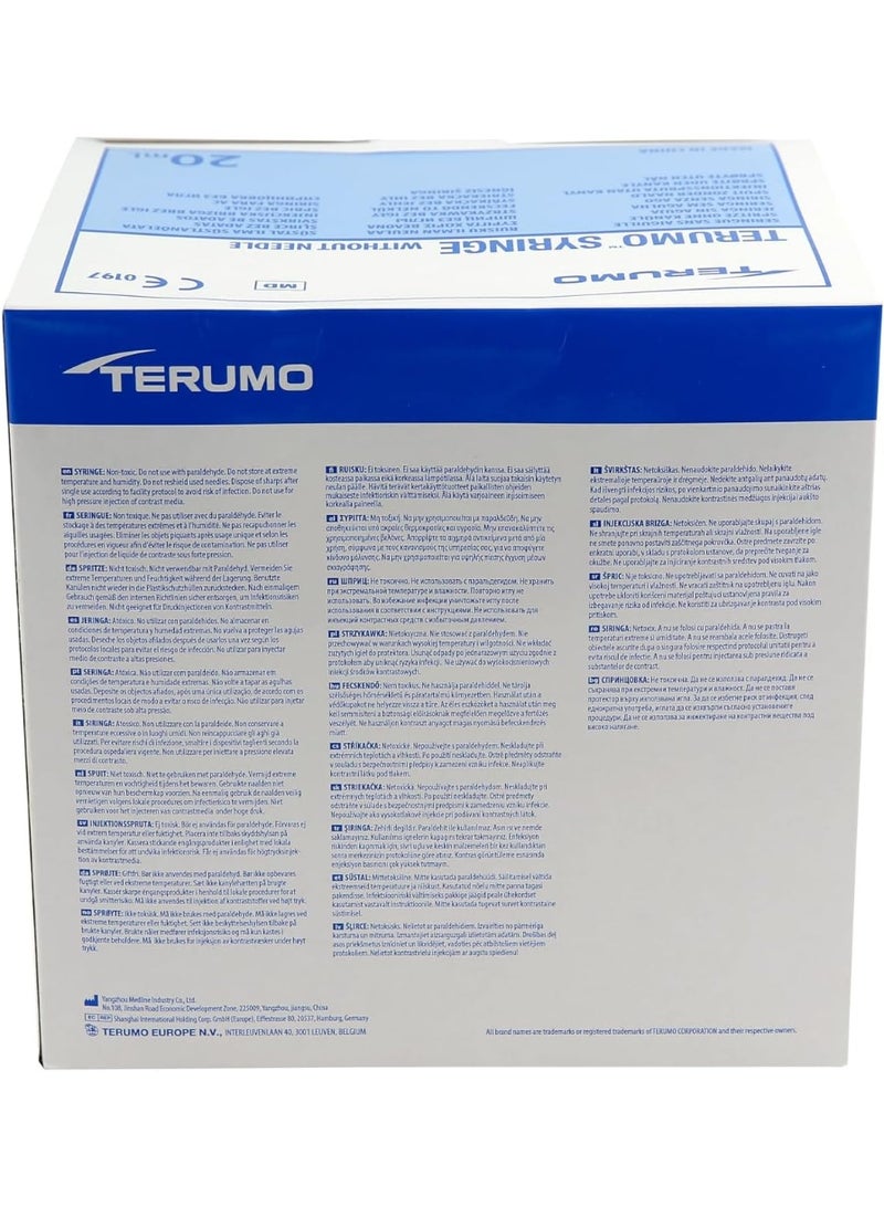 TERUMO Syringe Terumo Without Needle 20ml Luer Eccentric Slip Tip - Image 5