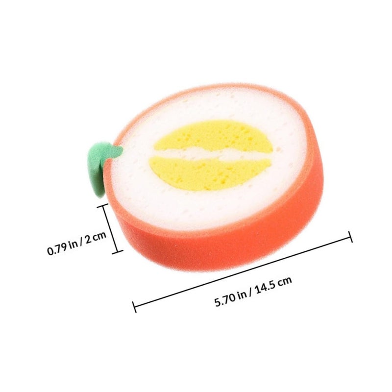 4Pcs Kitchen Cleaning Sponge Scrubber Set Multipurpose Cellulose Sponges For Stubborn Stain Removal Random Color - Image 3