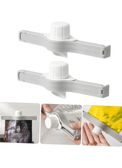 Arabest 2PCS Metal Bag Clips – Sealing Clips for Snacks and Food Storage  - Image 1