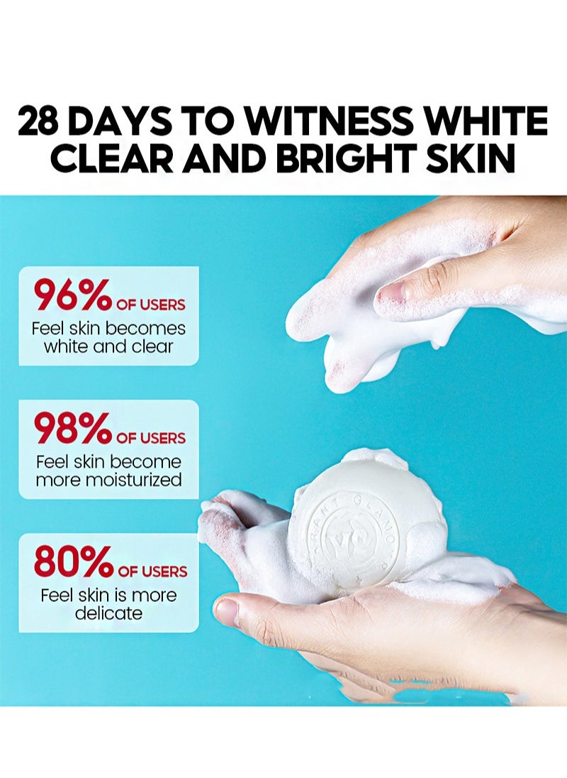 Vibrant Glamour - Niacinamide Brightening Soap，Deep Facial Cleansing, Whitening, Reducing Facial melanin, Suitable For All Skin Types (100g) - Image 1