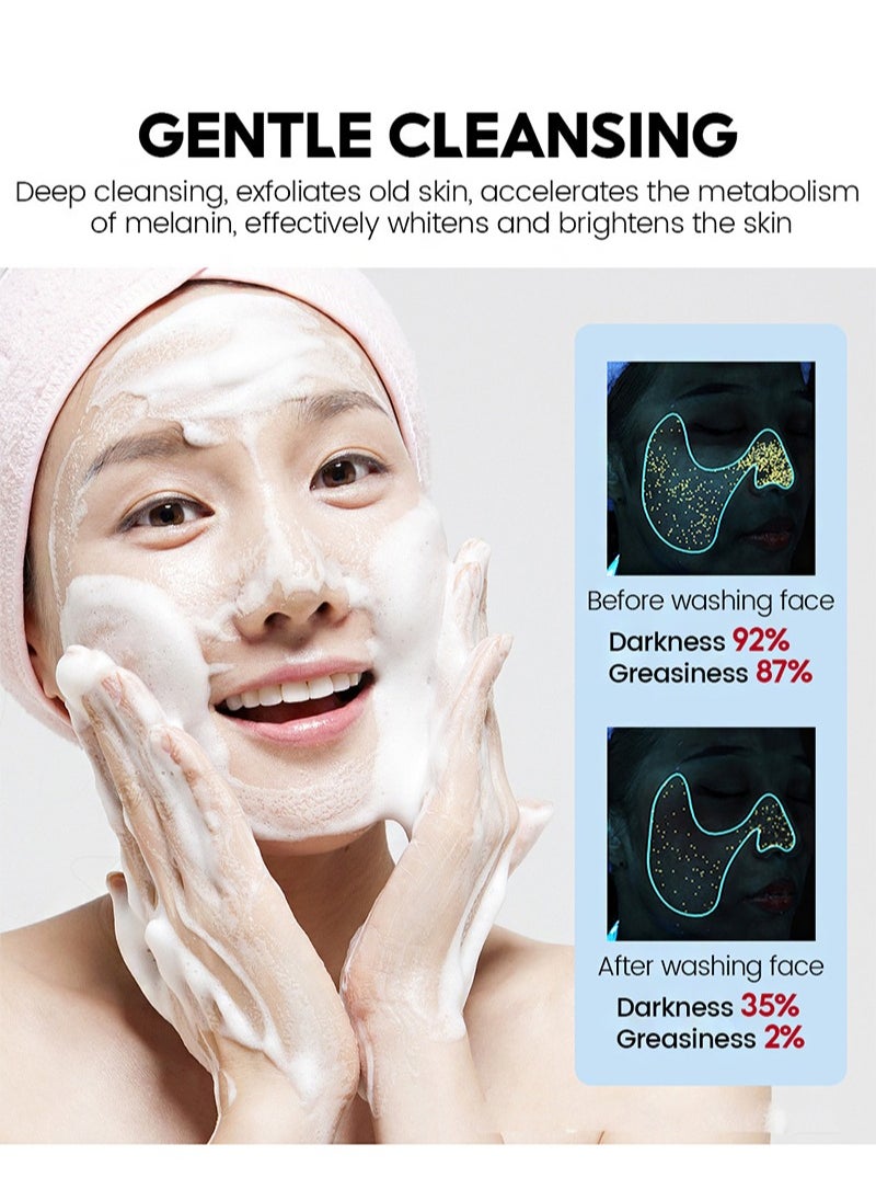 Vibrant Glamour - Niacinamide Brightening Soap，Deep Facial Cleansing, Whitening, Reducing Facial melanin, Suitable For All Skin Types (100g) - Image 1