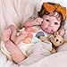 Aori Lifelike Reborn Baby Dolls Realistic Baby Doll 20 inches Real Life Newborn Girl Doll Coming with Gift Box Set for Girls Kids 3 - Image 2