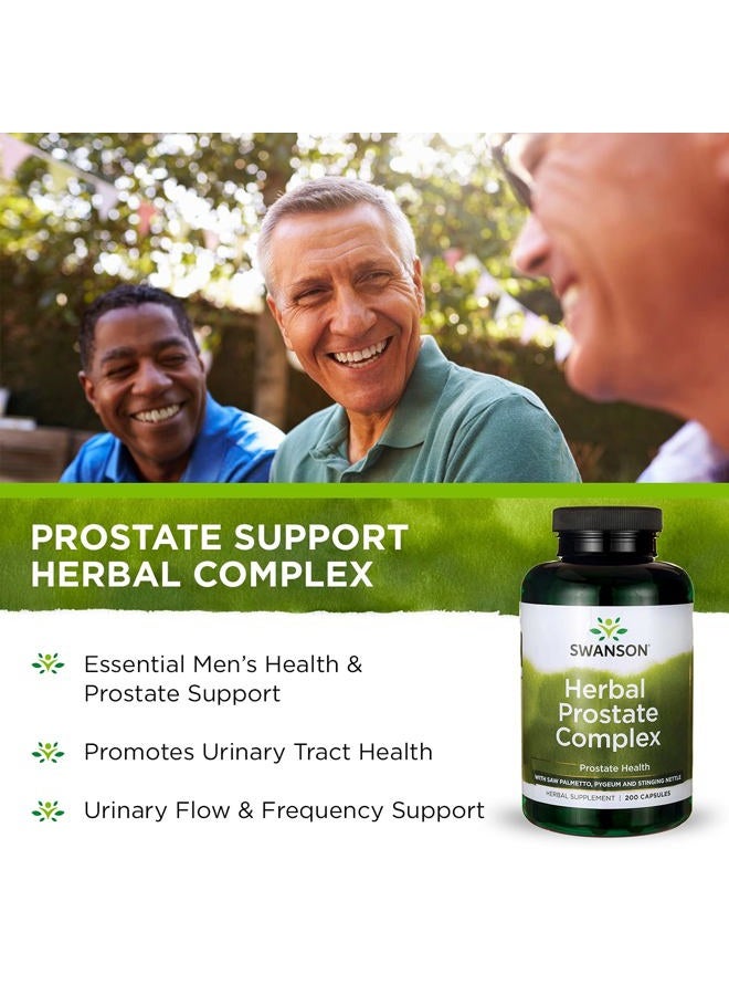 SWANSON HERBAL PROSTATE COMPLEX 200CAPS - Image 4