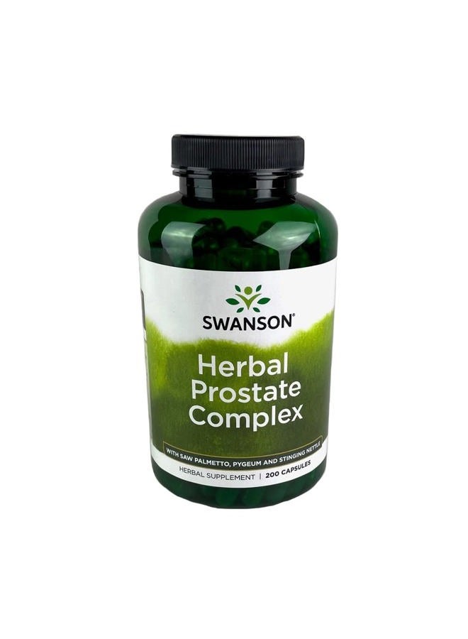 SWANSON HERBAL PROSTATE COMPLEX 200CAPS - Image 1
