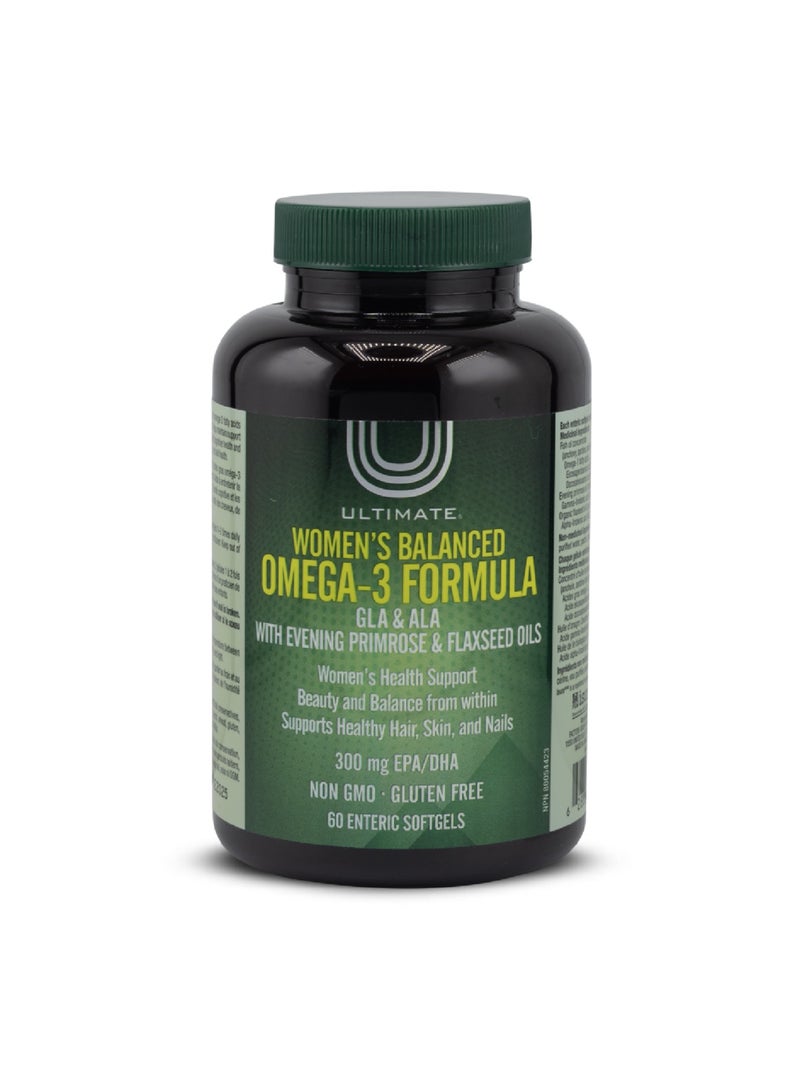 ألتيميت تركيبة أوميغا-3 المتوازنة للنساء - Image 1