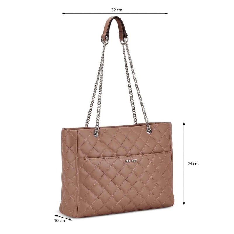 NINE WEST حقيبة نين ويست لوو القابلة للتحويل عبر الجسم سابل مقاس واحد - Image 5