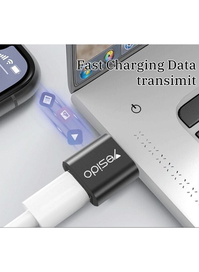 يسيدو محول صغير الحجم من Type-C إلى USB-A - يدعم نقل البيانات والشحن بسرعة عالية - Image 5