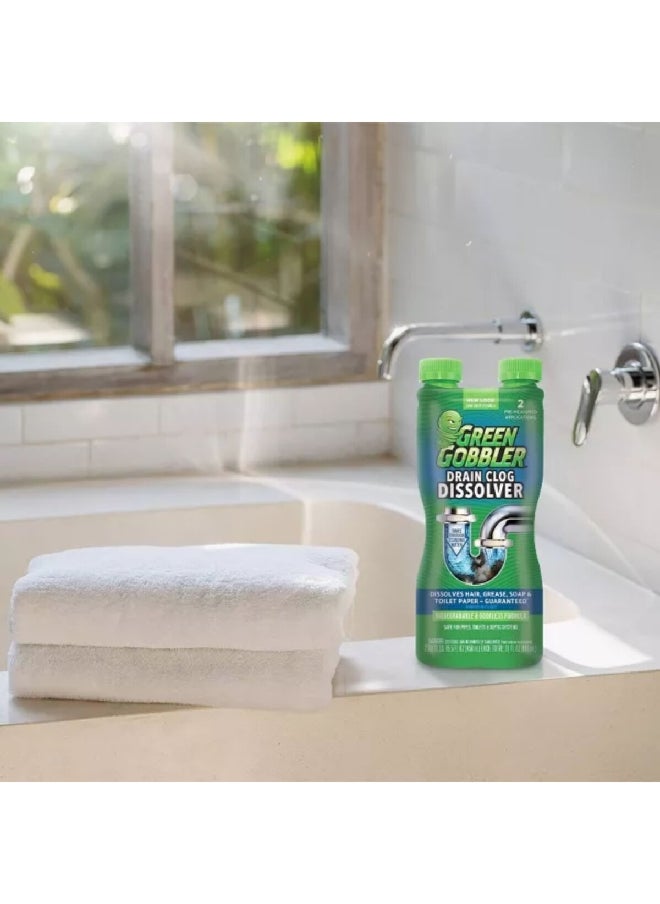 GREEN GOBBLER - Biodegradable and Odourless Formula Drain Clog Dissolver 916 ml G8615A - Image 1
