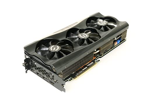 EVGA GeForce RTX 3080 FTW3 Ultra Gaming، 10G-P5-3897-KL، 10GB GDDR6X، تقنية iCX3، إضاءة LED ARGB، لوحة خلفية معدنية، LHR (مجددة) - Image 3