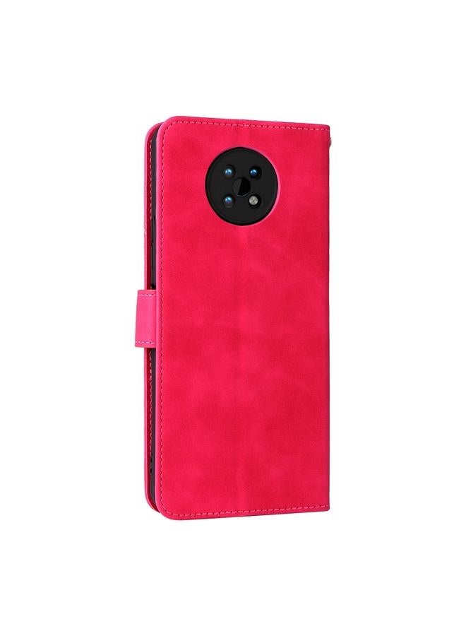 S-TOP Case For Nokia G50 Solid Color Skin Feel Magnetic Buckle Horizontal Flip Calf Texture PU Phone Case - Image 3