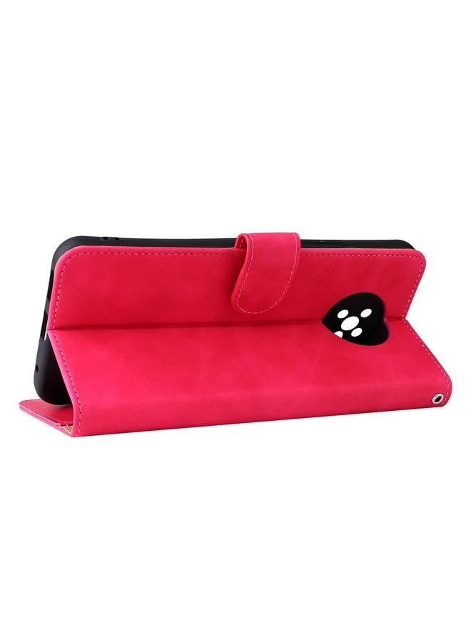 S-TOP Case For Nokia G50 Solid Color Skin Feel Magnetic Buckle Horizontal Flip Calf Texture PU Phone Case - Image 5