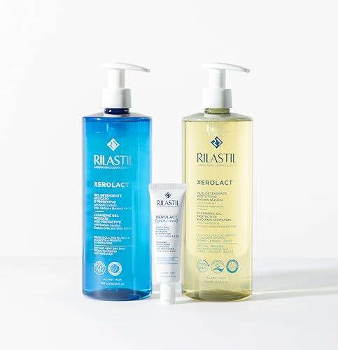 Rilastil Xerolact - Gel Limpiador Reparador para Piel Seca con Tendencia al Rascado e Irritación, 750 Mililitros - Image 5