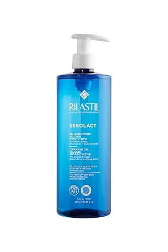 Rilastil Xerolact - Gel Limpiador Reparador para Piel Seca con Tendencia al Rascado e Irritación, 750 Mililitros - Image 1
