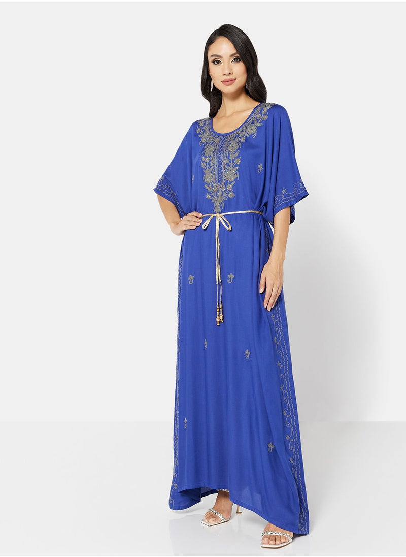 ARABIAN CLOSET EMBROIDERED KAFTAN  - Image 1