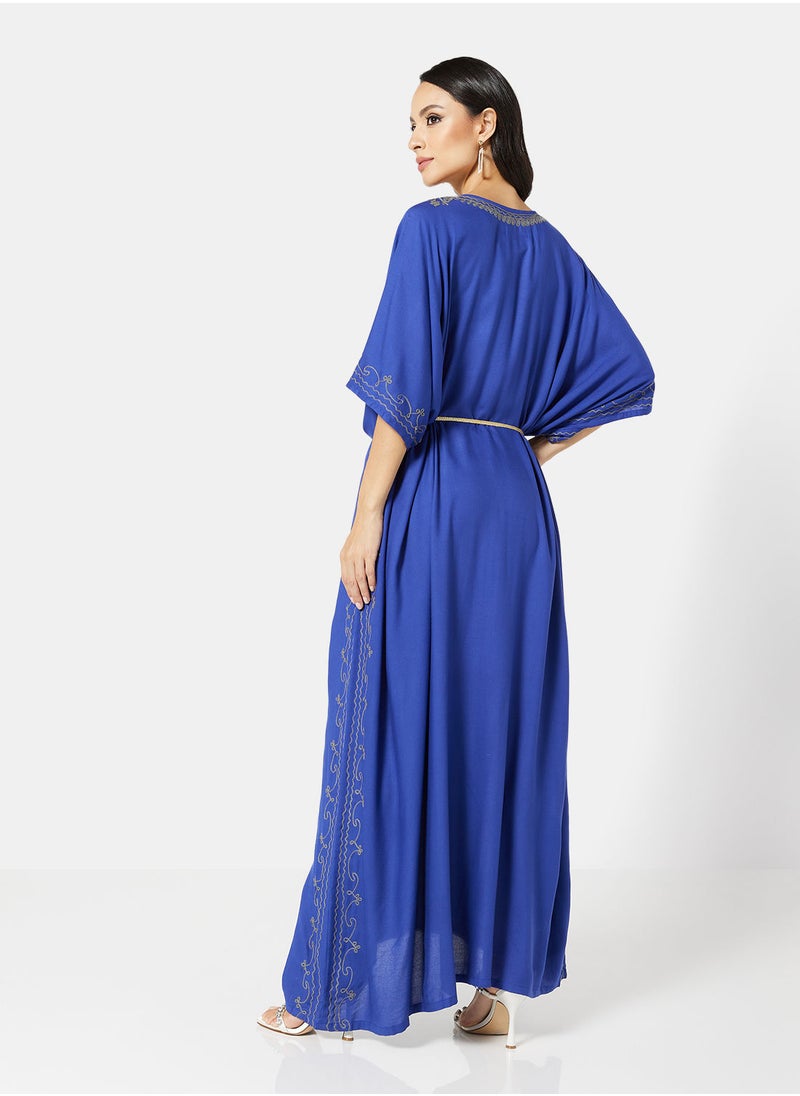 ARABIAN CLOSET EMBROIDERED KAFTAN  - Image 2