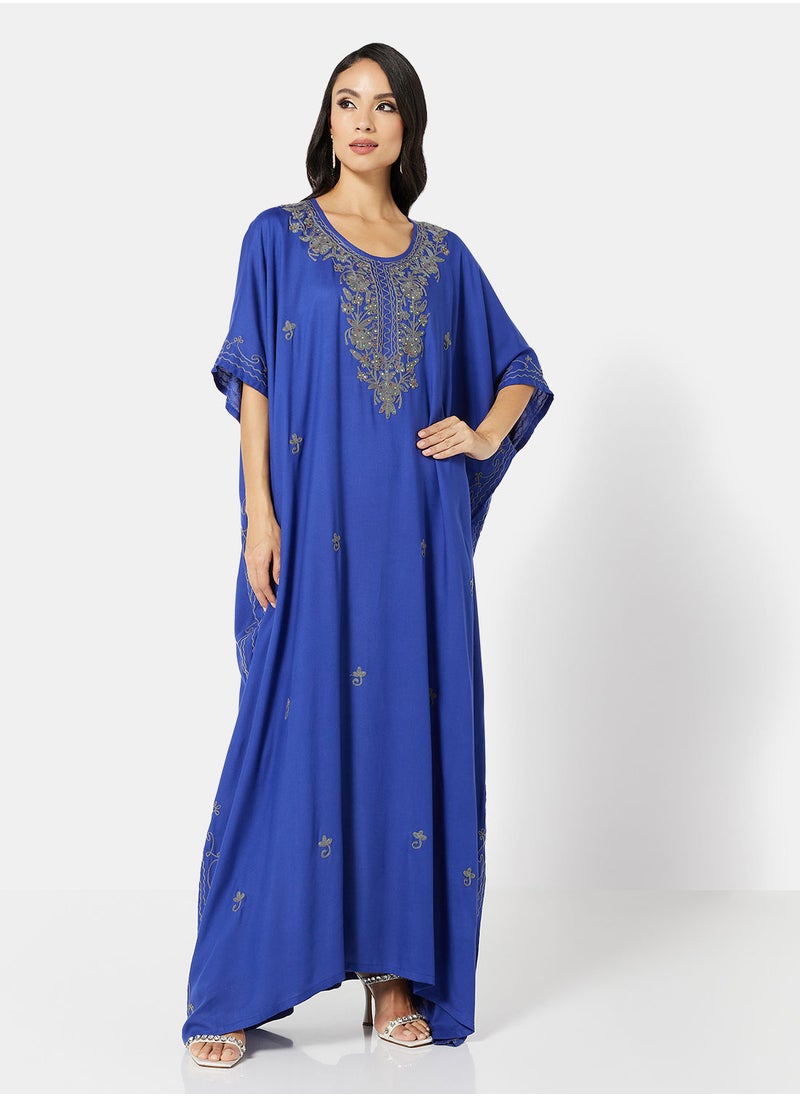 ARABIAN CLOSET EMBROIDERED KAFTAN  - Image 5