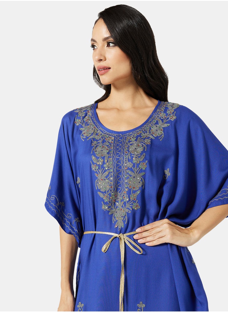 ARABIAN CLOSET EMBROIDERED KAFTAN  - Image 4