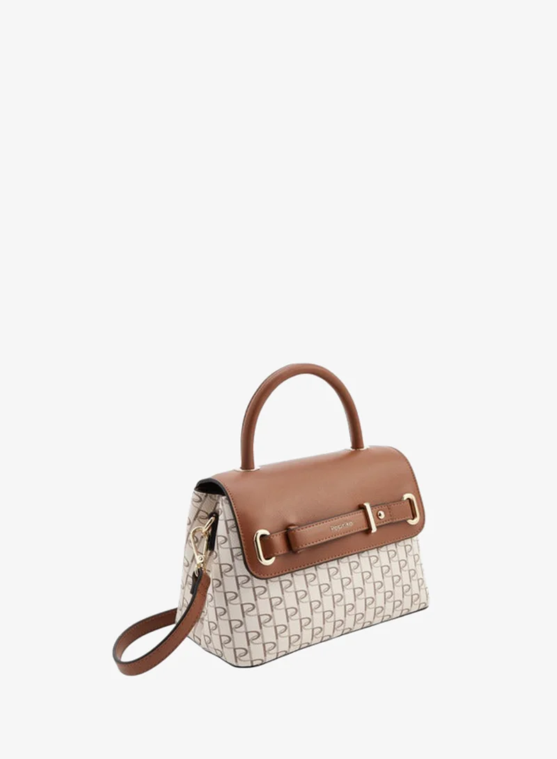Paprika  Women Tan Monogram Match Back for Women | Best Price UAE