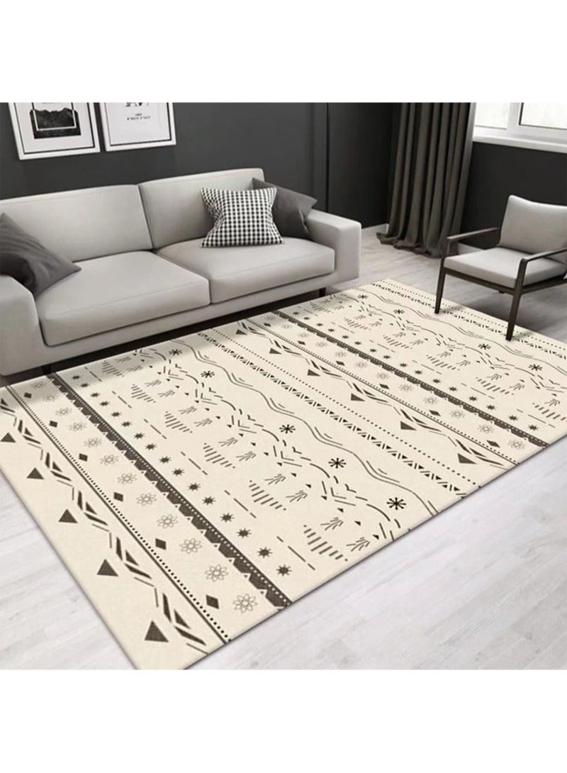 Sharpdo Vintage Style Area Rug Printed Non-Slip Extra Soft Touch Living Room Bedroom Kitchen Decoration Of Carpet Floor Rug Rectangular 200x300cm - Image 1